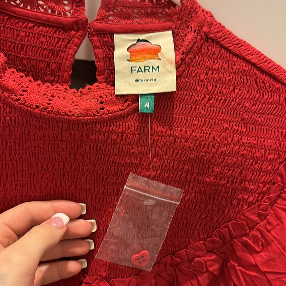 Farm Rio heart shirt - Picture 3 of 4